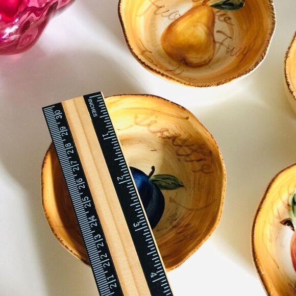 EL CAMINO Linens & Things hand painted dishes - Picture 5 of 7